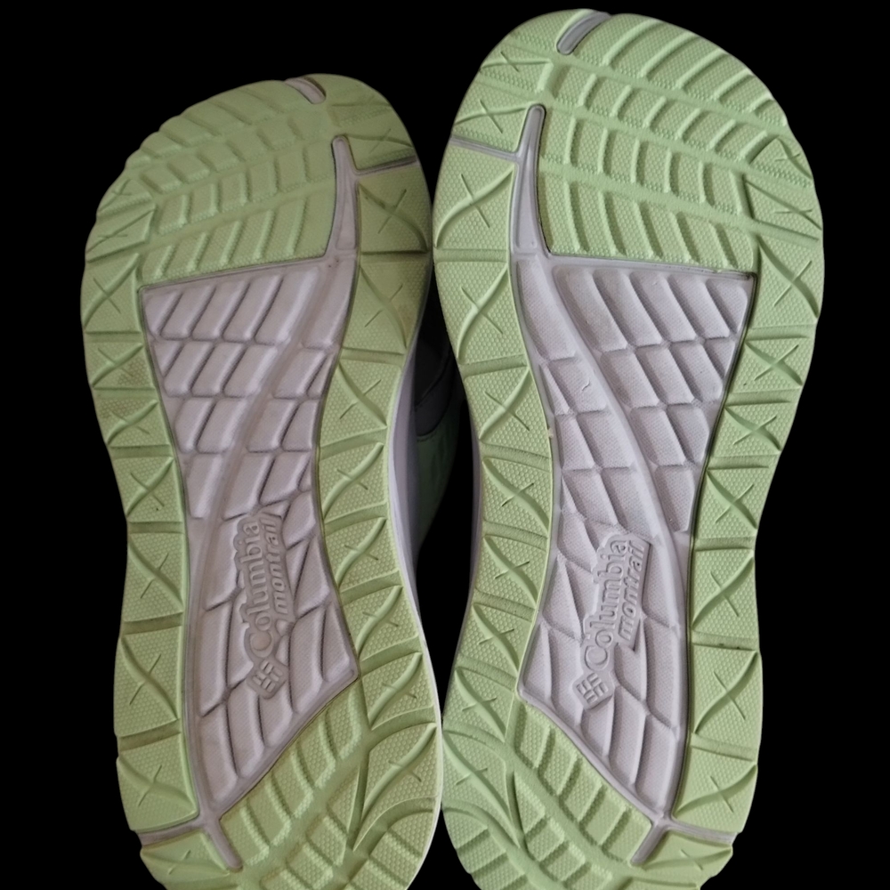 Adidas Lime Green and White Flip Flops - Picture 12 of 12